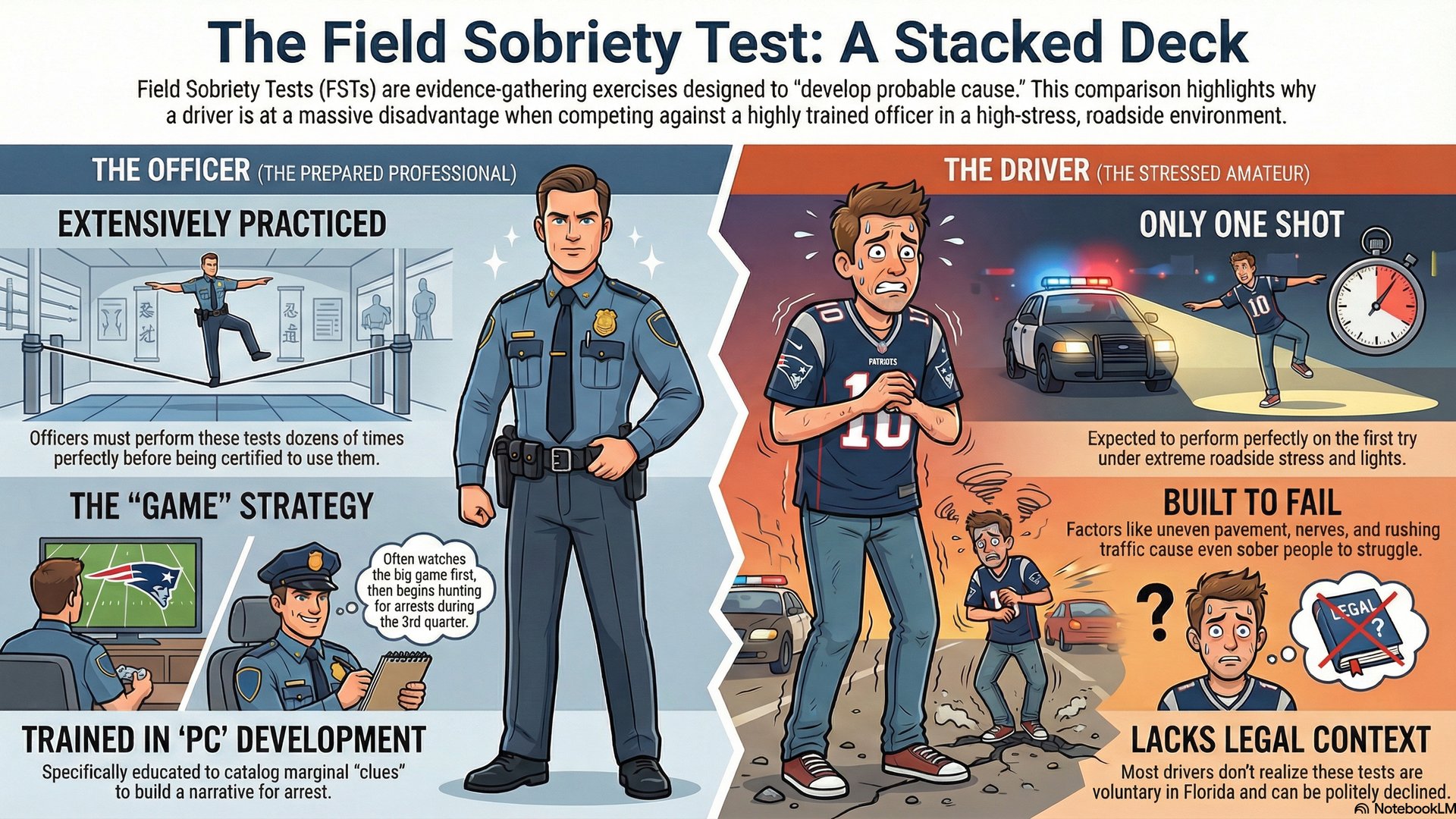 Officer vs Driver Asymmetry - Super Bowl Sunday Enforcement